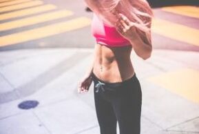 Exercises for weight loss on the abdomen and sides
